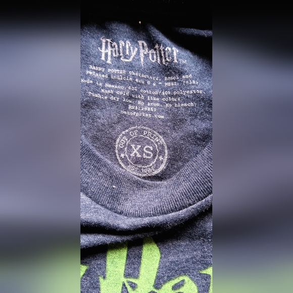 HARRY POTTER and the Prisoner of Azkaban Graphic T-Shirt XS MENS BLUE - Picture 3 of 6